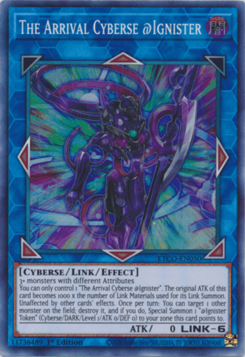 The Arrival Cyberse @Ignister - ETCO-EN050 Super Rare 1st Edition
