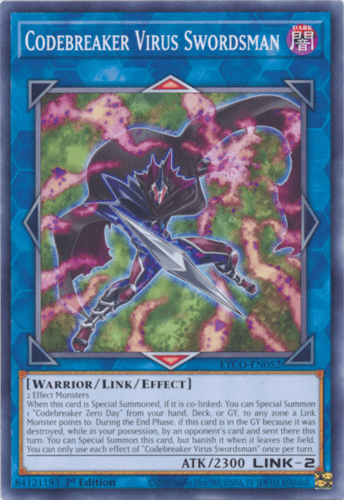 Codebreaker Virus Swordsman - ETCO-EN052 Common 1st Edition