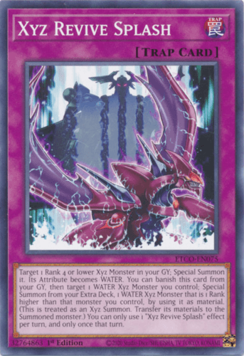 Xyz Revive Splash - ETCO-EN075 Common 1st Edition