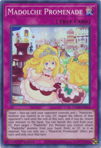 Madolche Promenade - ETCO-EN076 Super Rare 1st Edition