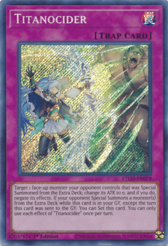 Titanocider - ETCO-EN079 Secret Rare 1st Edition