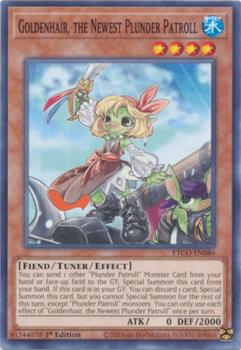 Goldenhair, the Newest Plunder Patroll - ETCO-EN086 Common 1st Edition