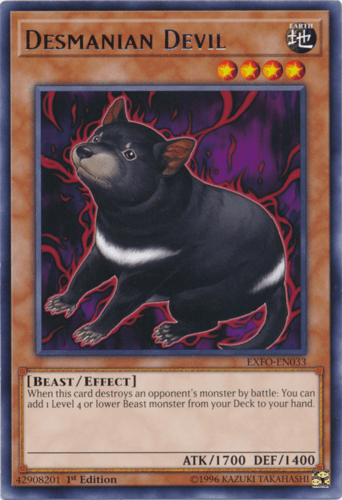 Desmanian Devil - EXFO-EN033 Rare 1st Edition