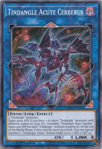 Tindangle Acute Cerberus - EXFO-EN045 Common Unlimited