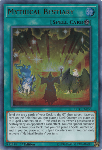 Mythical Bestiary - EXFO-EN058 Ultra Rare Unlimited
