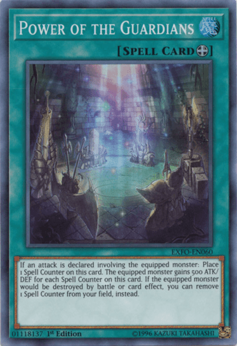 Power of the Guardians - EXFO-EN060 Super Rare Unlimited