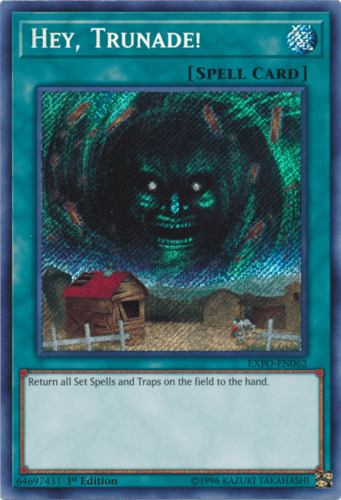 Hey, Trunade! - EXFO-EN062 Secret Rare Unlimited