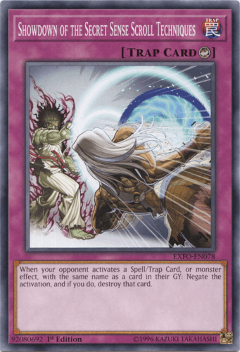 Showdown of the Secret Sense Scroll Techniques - EXFO-EN078 Common Unlimited