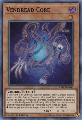 Vendread Core - EXFO-EN083 Super Rare 1st Edition