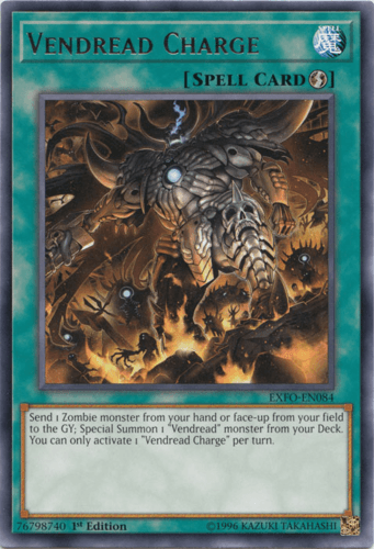 Vendread Charge - EXFO-EN084 Rare 1st Edition