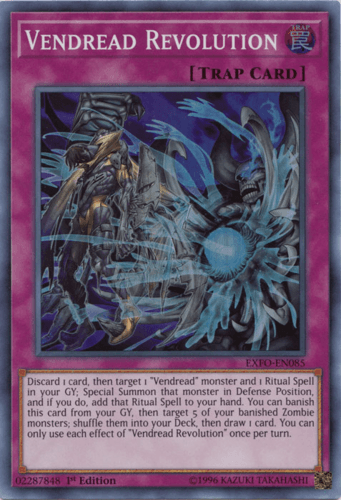 Vendread Revolution - EXFO-EN085 Super Rare Unlimited