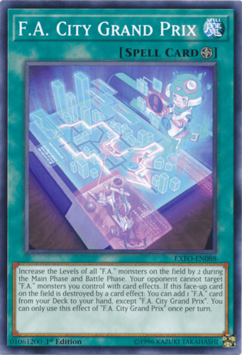 F.A. City Grand Prix - EXFO-EN088 Common 1st Edition