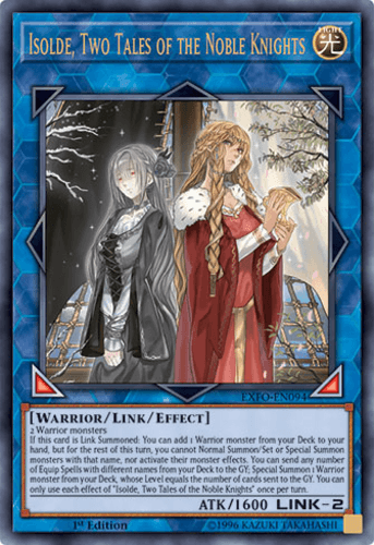 Isolde, Two Tales of the Noble Knights - EXFO-EN094 Ultra Rare Unlimited