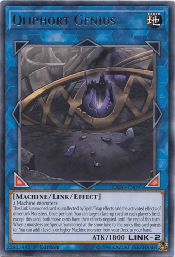 Qliphort Genius - EXFO-EN095 Rare 1st Edition