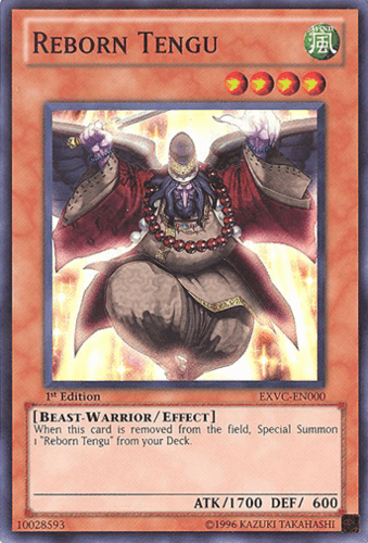 Reborn Tengu - EXVC-EN000 Super Rare 1st Edition