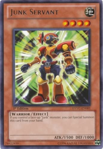 Junk Servant - EXVC-EN001 Rare Unlimited
