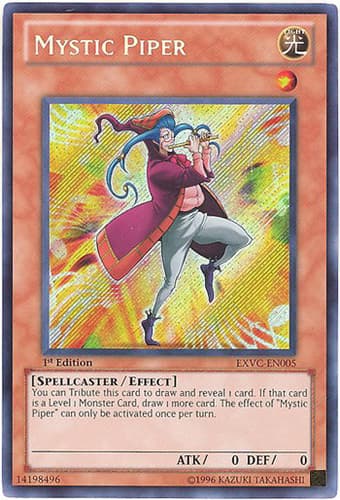 Mystic Piper - EXVC-EN005 Secret Rare Unlimited