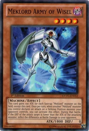 Meklord Army of Wisel - EXVC-EN012 Common 1st Edition