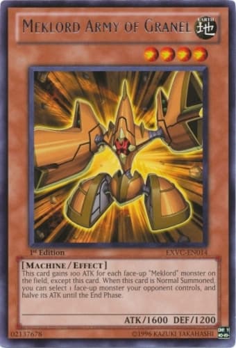Meklord Army of Granel - EXVC-EN014 Rare 1st Edition