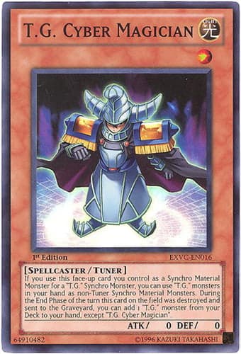 T.G. Cyber Magician - EXVC-EN016 Super Rare Unlimited