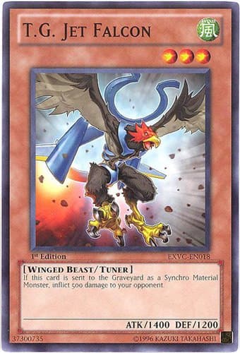 T.G. Jet Falcon - EXVC-EN018 Common 1st Edition