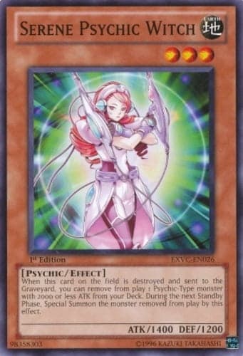 Serene Psychic Witch - EXVC-EN026 Common Unlimited
