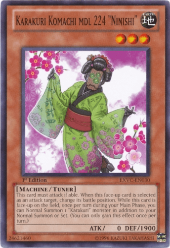 Karakuri Komachi mdl 224 "Ninishi" - EXVC-EN030 Common 1st Edition