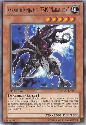 Karakuri Ninja mdl 7749 "Nanashick" - EXVC-EN031 Common Unlimited