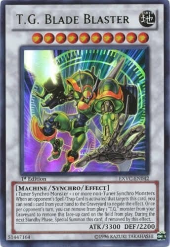 T.G. Blade Blaster - EXVC-EN042 Ultimate Rare Unlimited