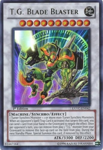 T.G. Blade Blaster - EXVC-EN042 Ultimate Rare 1st Edition