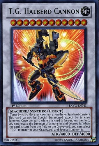T.G. Halberd Cannon - EXVC-EN043 Ultimate Rare 1st Edition