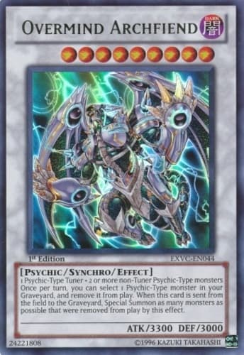 Overmind Archfiend - EXVC-EN044 Ultra Rare Unlimited