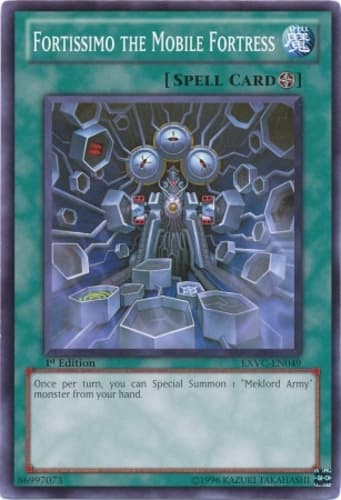 Fortissimo the Mobile Fortress - EXVC-EN049 Common 1st Edition