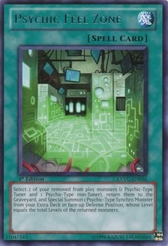 Psychic Feel Zone - EXVC-EN056 Rare Unlimited