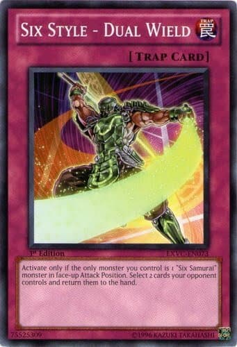 Six Style - Dual Wield - EXVC-EN073 Common 1st Edition