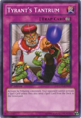Tyrant's Tantrum - EXVC-EN075 Common Unlimited