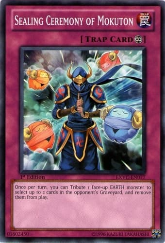 Sealing Ceremony of Mokuton - EXVC-EN077 Common 1st Edition