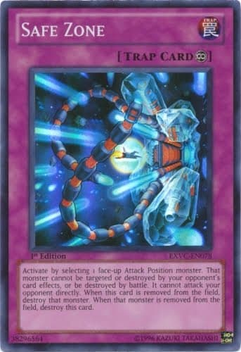 Safe Zone - EXVC-EN078 Super Rare 1st Edition
