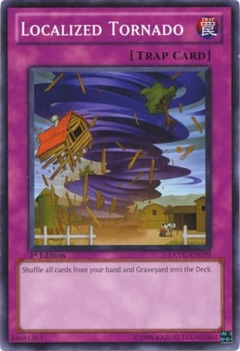 Localized Tornado - EXVC-EN079 Common 1st Edition