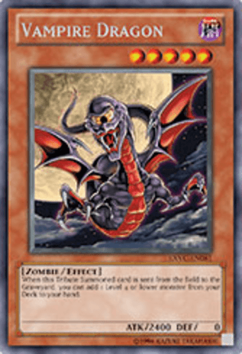 Vampire Dragon - EXVC-EN081 Secret Rare Unlimited