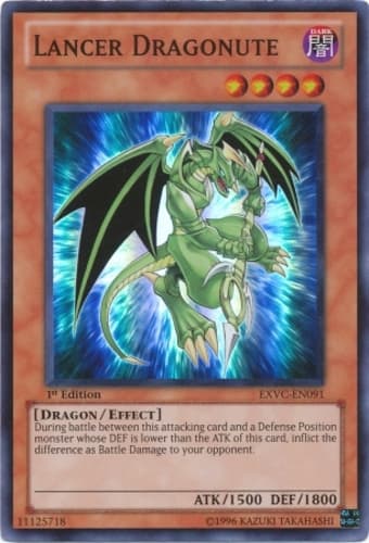 Lancer Dragonute - EXVC-EN091 Super Rare Unlimited