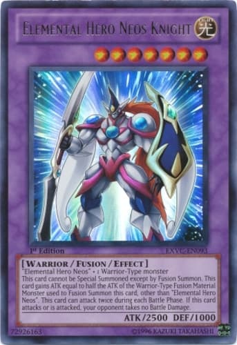 Elemental HERO Neos Knight - EXVC-EN093 Ultimate Rare Unlimited