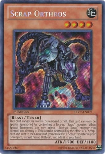 Scrap Orthros - EXVC-EN097 Secret Rare Unlimited