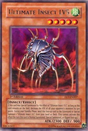 Ultimate Insect LV5 - FET-EN007 Ultimate Rare Unlimited