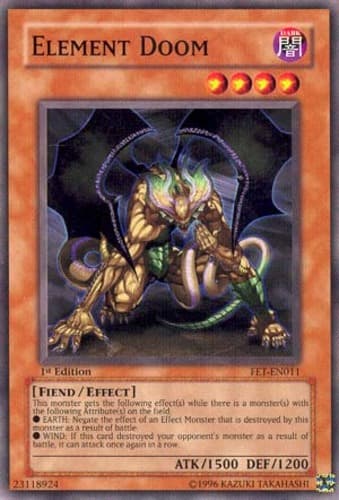 Element Doom - FET-EN011 Common 1st Edition