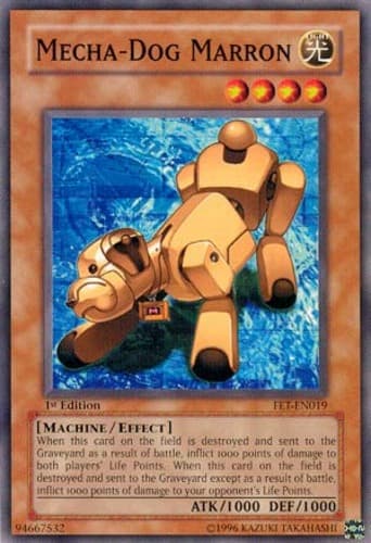 Mecha-Dog Marron - FET-EN019 Common 1st Edition