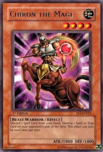 Chiron the Mage - FET-EN021 Ultimate Rare 1st Edition