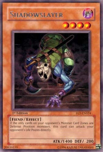 Shadowslayer - FET-EN024 Rare 1st Edition