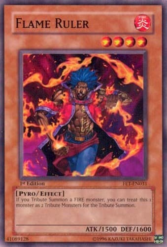 Flame Ruler - FET-EN031 Common 1st Edition