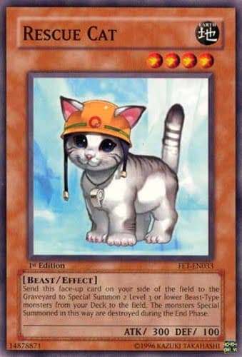 Rescue Cat - FET-EN033 Common 1st Edition